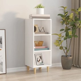 812375 vidaXL Servantă, alb, 34,5x32,5x90 cm, lemn compozit