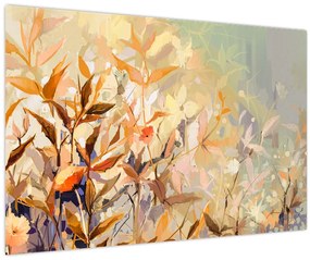 Tablou - Plante pictate (90x60 cm)