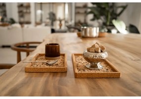 Tavă din plută 14.5x22.5 cm Querco – ZicZac