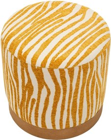 Puf galben muștar Savana – Mauro Ferretti