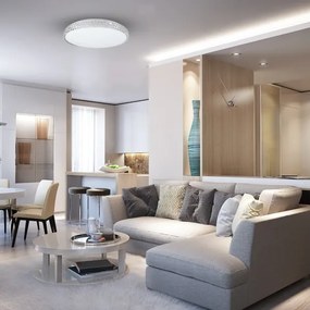 Plafonieră LED SHINY LED/34W/230V transparent