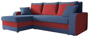 Colțar Miami 195 Cutie de pat, 238x147x80cm, 117 kg, Picioare: Plastic