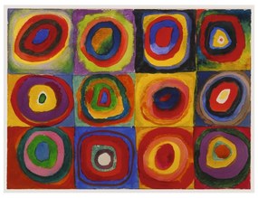 PUZZLE KANDISNSKY: COLOR STUDY, 1500 PIESE - RAVENSBURGER (16377)