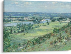Tablou - Theodore Robinson, The Valley of the Seine, From the Hills of Giverny, reproducere (70x50 cm)