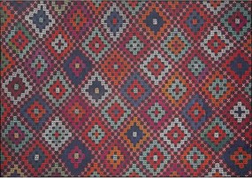 Covor SOUL CHENILLE, 75x150 cm, forma dreptunghiulara, poliester, mult