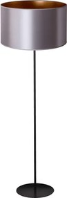 Lampadar Duolla CANNES 1xE27/15W/230V d. 45 cm argintiu/cupru/negru