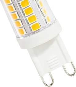 Set de 5 becuri LED G9 transparente 3,5W 480 lm 3000K