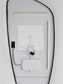 Oglinda cu iluminat LED pentru baie IP44 SINIA 65x135cm