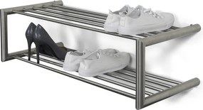 Pantofar argintiu suspendat din metal 80x23x33,5 cm Soenz – Spinder Design