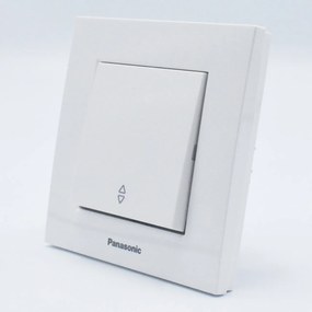 Intrerupator cap scara Karre Plus Panasonic, ST, alb