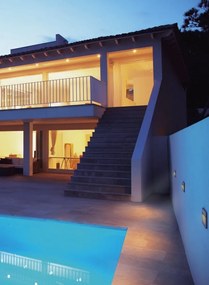 Spot LED scari iluminat exterior IP54 BAKER maro corten