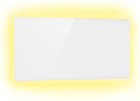 Klarstein Mojave1000 smart, încălzitor inteligent, 2 în 1, Convector cu infraroșu, 120x60cm, 1000W, iluminat RGB