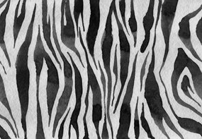 Tapet Zebra Stripes, Graphite, Rebel Walls