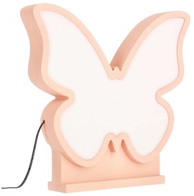 Veioză pentru copii roz Butterfly – Candellux Lighting