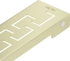 Mexen Flat M15 capac pentru rigolă de 90 cm, auriu periat - 1A24090
