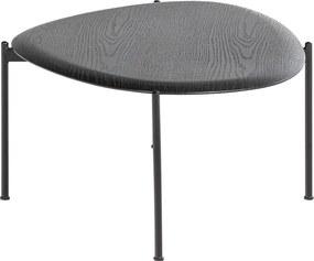 Măsuță de cafea neagră 67x92 cm Kota – WOOOD