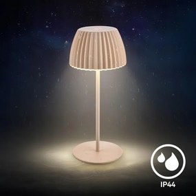 Briloner 7552-011 - Lampă de masă reîncărcabilă pentru exterior, LED cu reglaj al intensității, MINI LED/1,5W/5V IP44