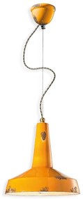 Lustra design retro realizat manual din ceramica VINTAGE