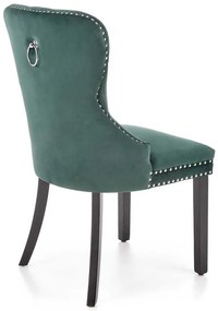 Scaun de bucătărie Cursi, verde închis