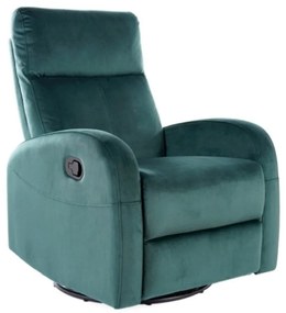 Scaun rabatabil Olimp Velvet, verde