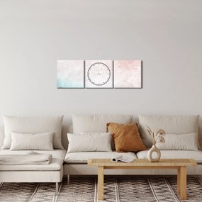 Tablou - Mandala pe zid 2 (cu ceas) (90x30 cm)