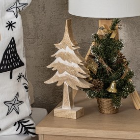 Decorațiune din lemn de mango 4Home Frozen Tree, 30 cm, S