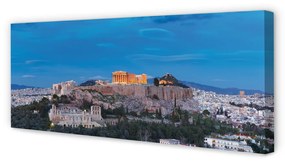 Tablouri canvas Grecia Panorama din Atena