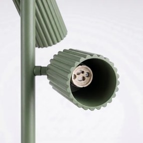 Sollux SL.2026 - Lampadar KARBON 3xGU10/10W/230V verde