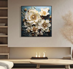 Mauro Ferretti Pictura Pe Pânza Lacut Narcy -B- Cu Rama cm 82X4X82 | Aosom Romania