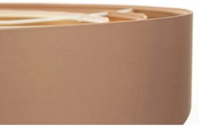 Lustr TRINITI 1xE27/60W/230V bej/zl ațâțat pe cablu