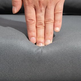HOMCOM Scaun de birou pivotant la 360° cu Inaltime Reglabila din Material Respirabil, cu Perna, 60x60x79-91 cm, Gri | Aosom Romania