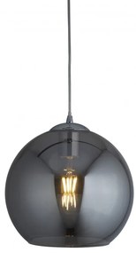 Lustra / Pendul design modern 35cm Balls crom / fumuriu 1635SM SRT