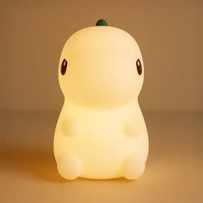 Lumină de veghe pentru copii DINO, LED RGBW reîncărcabilă și reglabilă, 1W, 5V, 1200 mAh