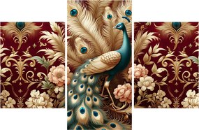 Tablou – Păun elegant (90x60 cm)