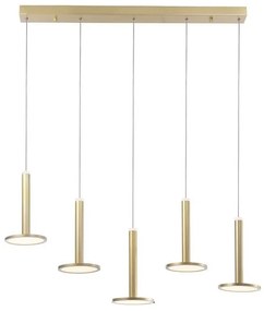 Lustra cu 5 pendule LED design modern Palencia