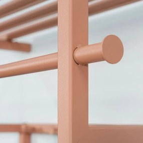 Cuier de perete somon cu raft din metal 76 cm Rizzoli – Spinder Design