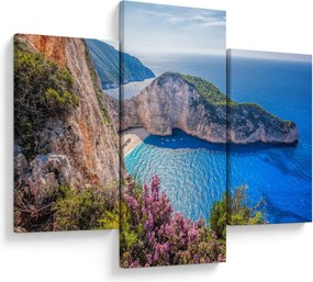 Tablou - Plaja Navagio, Grecia (90x60 cm)
