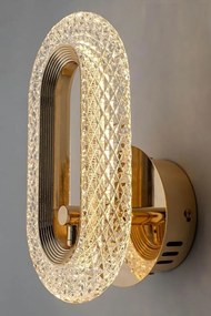 Aplica de perete design modern JEWEL auriu