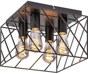 Plafonieră BOROO 4xE27/25W/230V Rabalux 71027