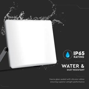 Proiector LED/100W/230V 3000/4000/6500K IP65 negru