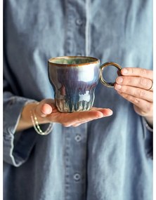 Cești albastre 4 buc. din gresie 300 ml Nigel – Bloomingville