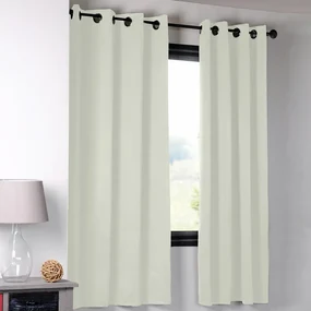 Draperie groasă blackout NOTTE crem deschis 135 x 180 cm 1 buc