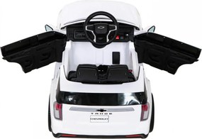 Masinuta Electrica cu acumulator pentru copii NOVOKIDS™ Chevrolet Tahoe SUV, Roti din Cauciuc EVA, Max 25 kg , Usi cu deschidere , 3 Viteze, Lungime