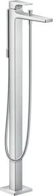 Baterie cada - dus freestanding Hansgrohe Metropol crom lucios