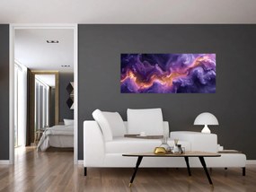 Tablou - Nebuloasa purpurie (120x50 cm)