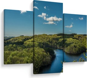 Tablou - Lac montan (90x60 cm)