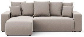 Coltar extensibil Jini cu 4 locuri, colt reversibil si tapiterie din tesatura structurala