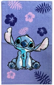 Disney Lilo și Stitch Purple prosop de mână, prosop de față, prosop 30x50cm