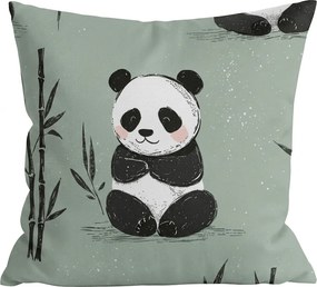 Husa de perna din microfibra PANDA RELAX 45x45 cm, mentolov