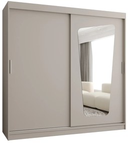 Dulap de haine 200 cm Mokka (Cașmir). 1126038